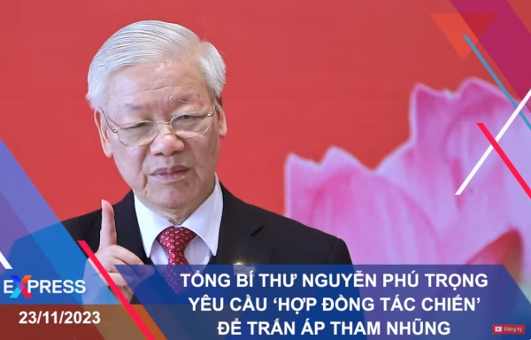 Tin tức thời sự truyền hình 23/11/2023