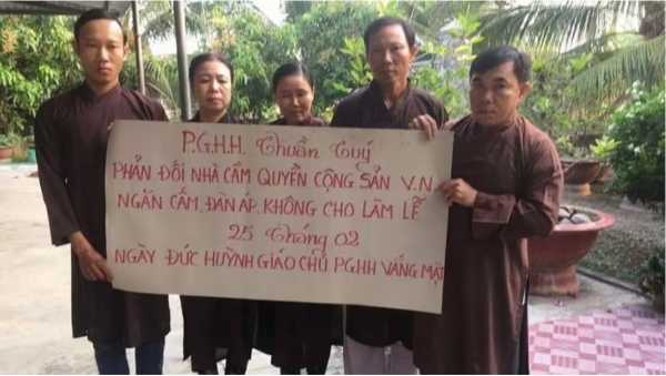Đàn áp nhân quyền và tôn giáo ở Việt Nam không giảm cường độ