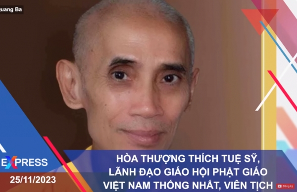 Tin tức thời sự truyền hình 25/11/2023