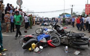 Tai nạn giao thông trong ba ngày Tết ở Việt Nam