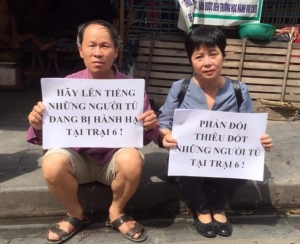 Xuất hiện bản tuyên bố phản đối ngược đãi tù nhân tại Việt Nam