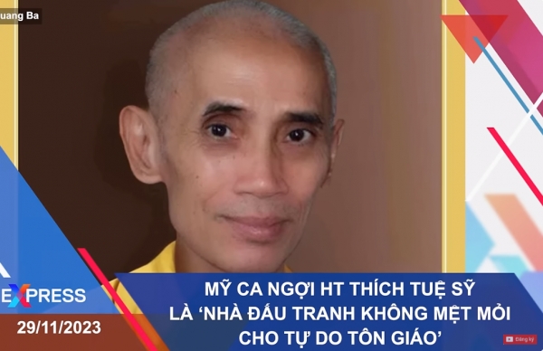 Tin tức thời sự truyền hình 29/11/2023