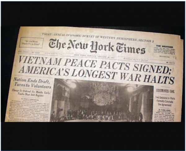 50 năm Hiệp định Paris : Việt Nam trên ván cờ chính trị thế giới