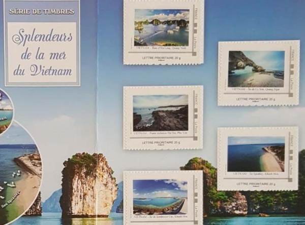 Việt Nam hợp tác với Pháp phát hành tem biển đảo