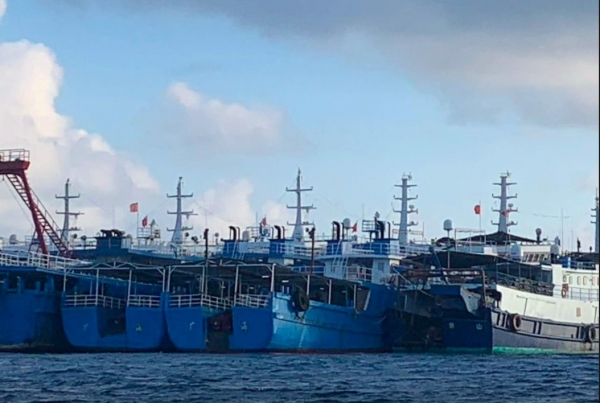 Bắc Kinh đưa tàu dân quân ra phá rối vùng tập trận Ấn Độ-ASEAN