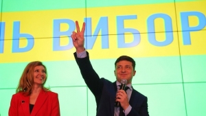 Bầu cử Ukraine : Diễn viên hài Zelensky đắc cử Tổng thống